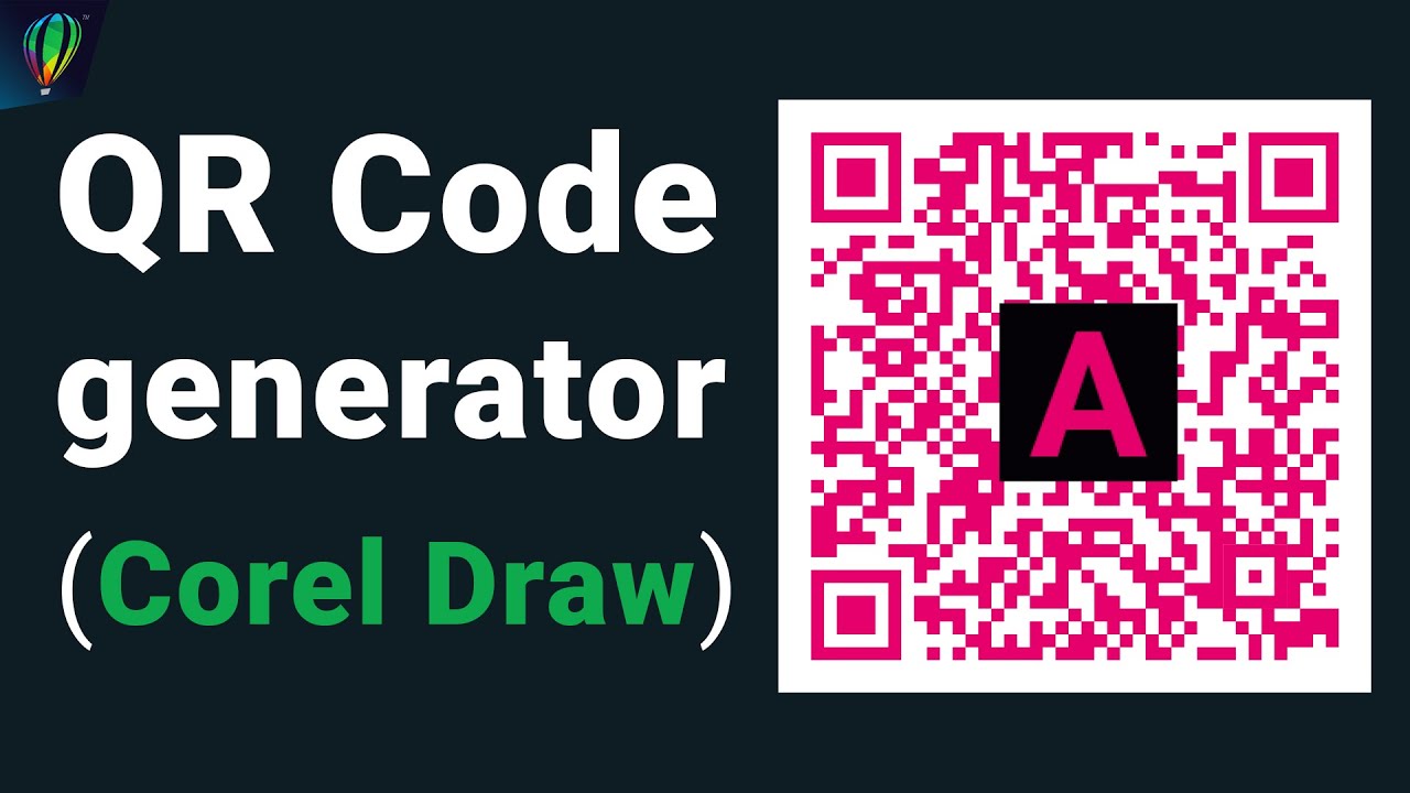 How to generate QR Code in CorelDRAW