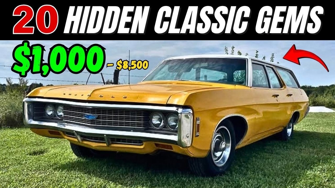 Only $1K and Up! 20 Cool Classic Cars & Trucks You Can Find From the &rsquo;60s&ndash;&rsquo;80s!