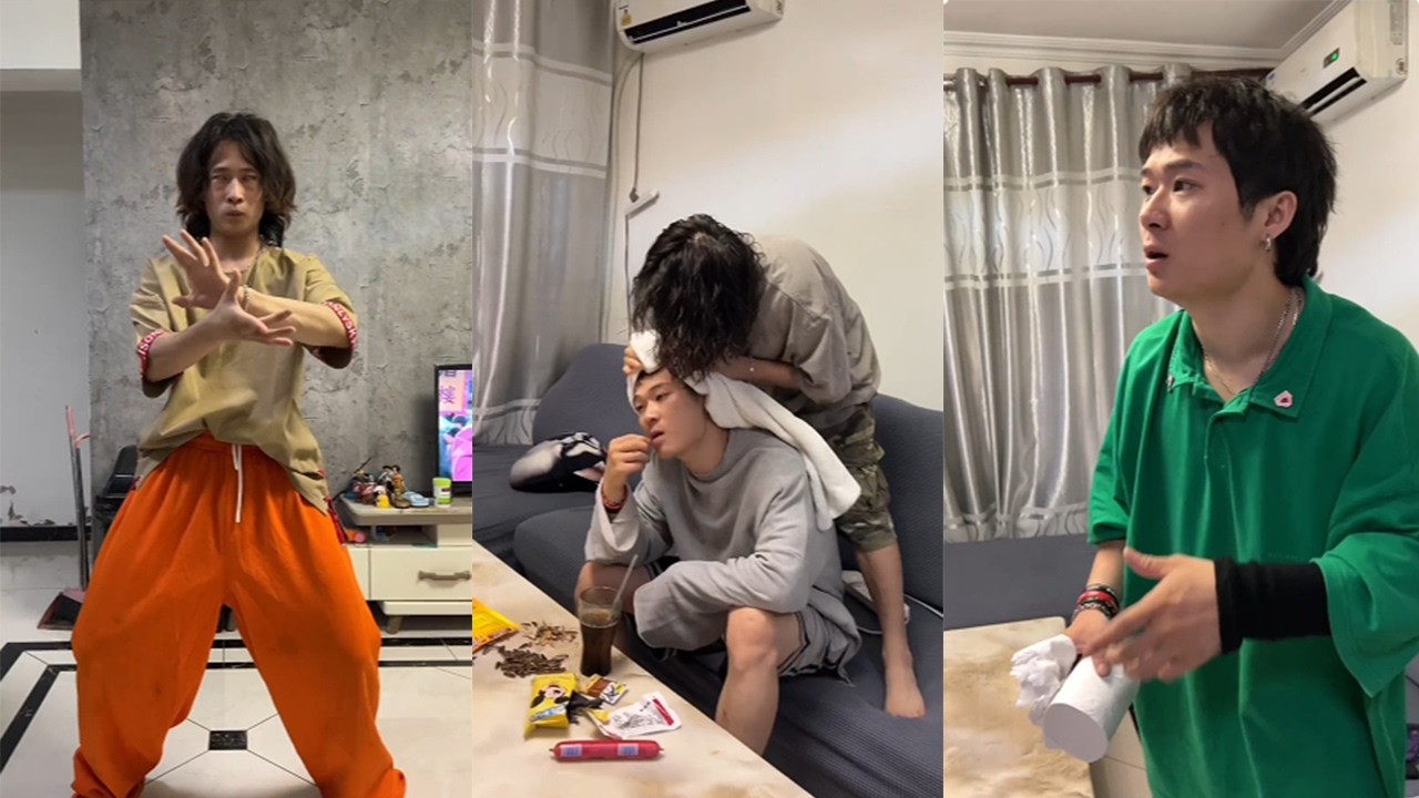 【醬油白米飯】三兄弟的腦洞能開宇宙，笑出鵝叫警告#搞笑 #搞笑段子 #搞笑視頻 #沙雕剧情 #funny