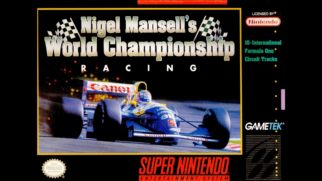 Nigel Mansell's World Championship Racing SNES Full Soundtrack