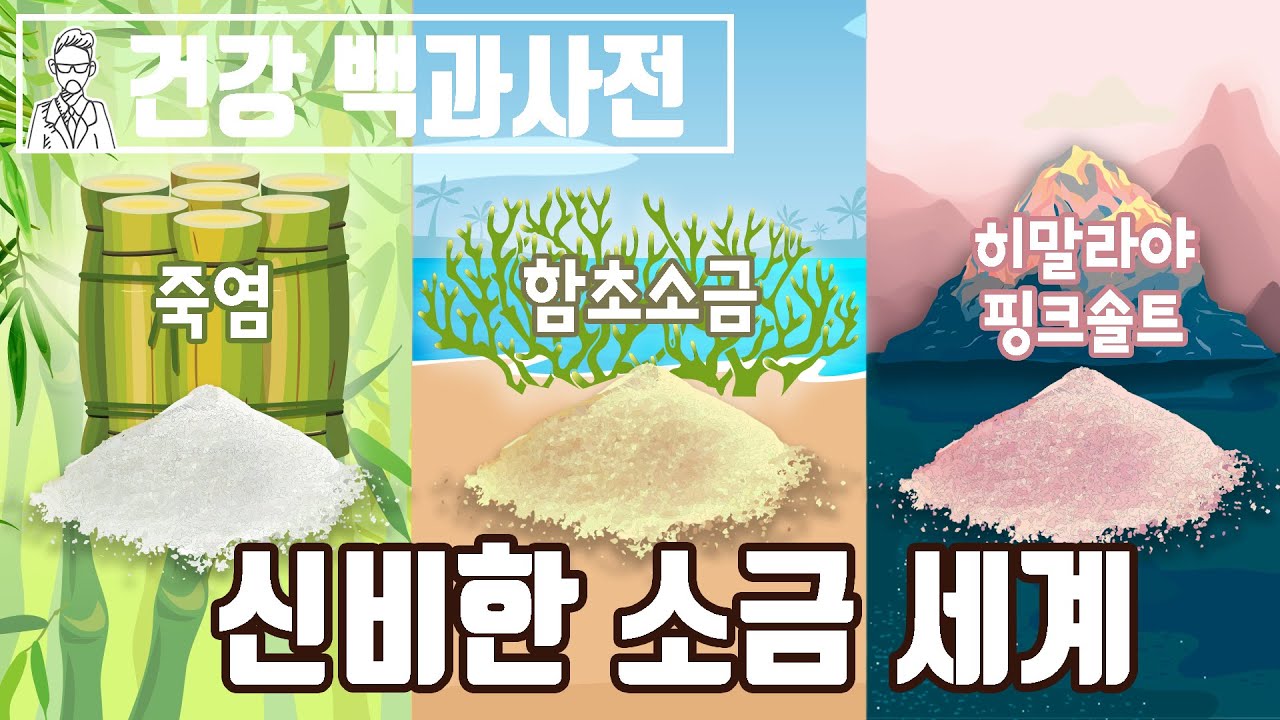 죽염, 함초소금, 히말라야 핑크솔트까지 신비한 소금세계 @세모지