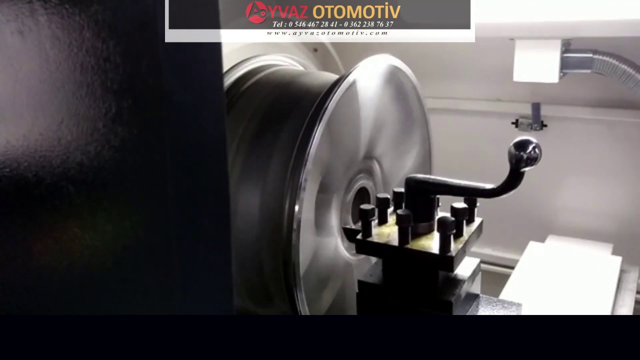 AWL 26 CNC JANT TORNA MAKİNESİ (AYVAZ OTOMOTİV)