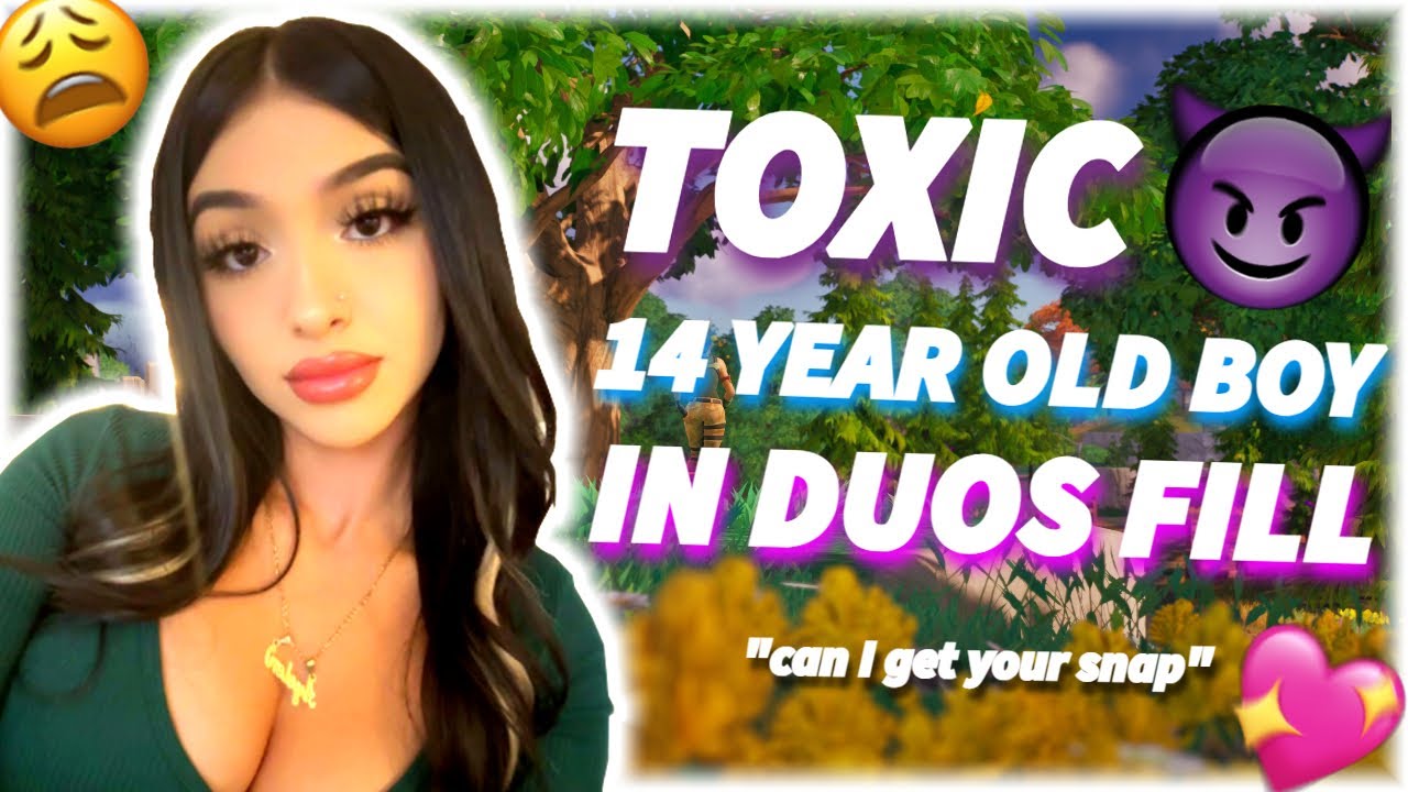 GIRL VOICE TROLLING A TOXIC KID 👿😩