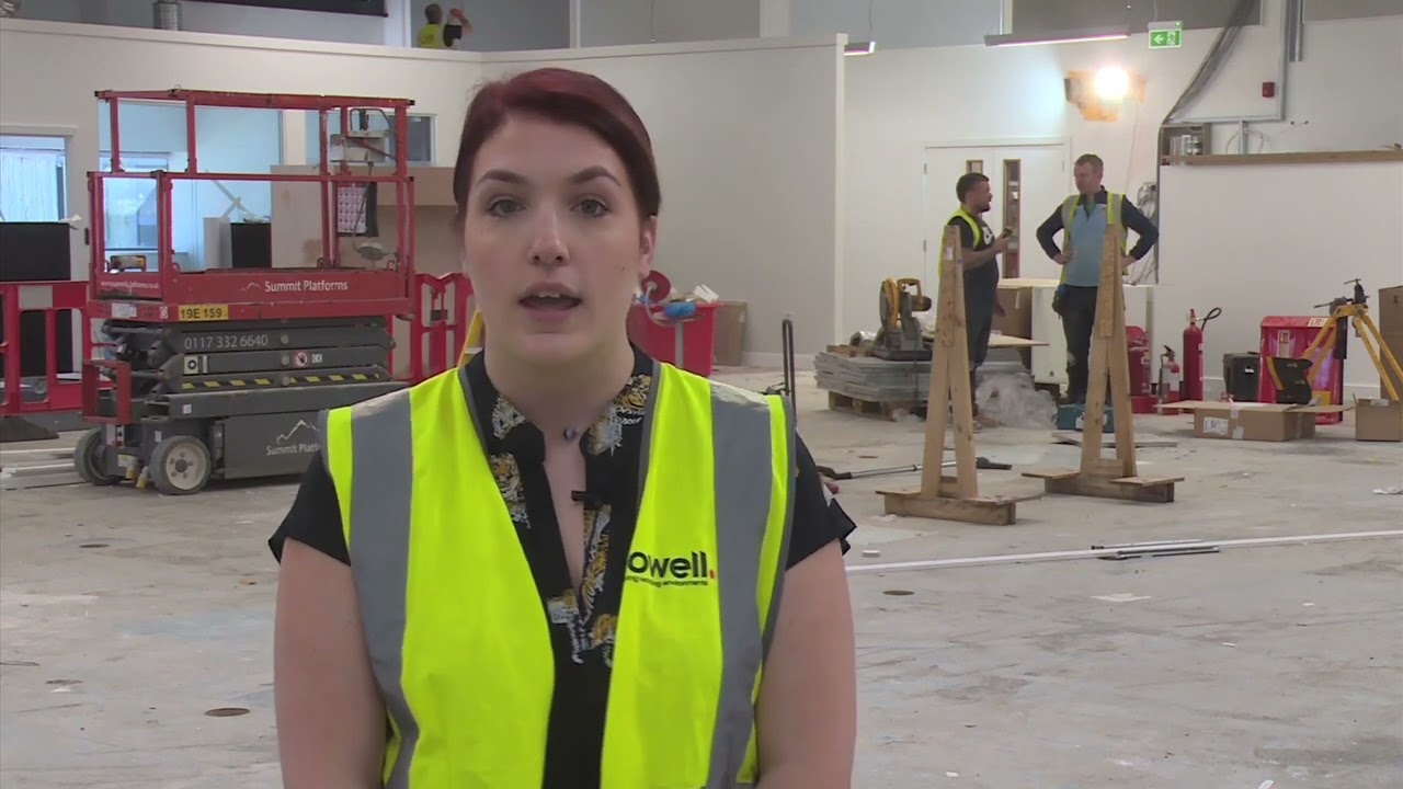 Powell gives an insight into the design process at CGI Waterton, Bridgend.