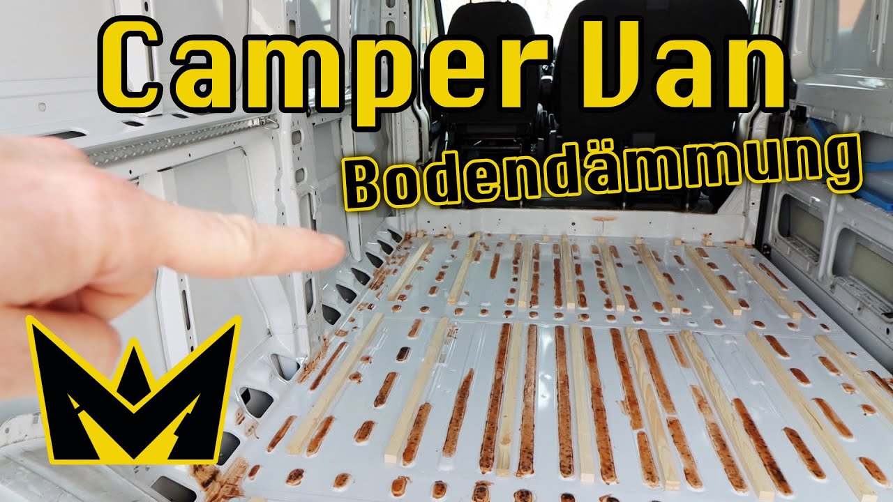 #1 Camper Van | Kompakte Bodendämmung