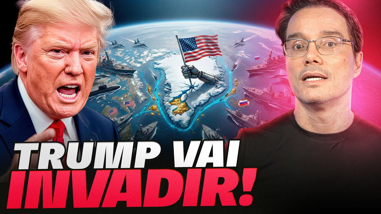 PALCO DA 3⁰ GUERRA: TRUMP VAI TOMAR A GROELÂNDIA