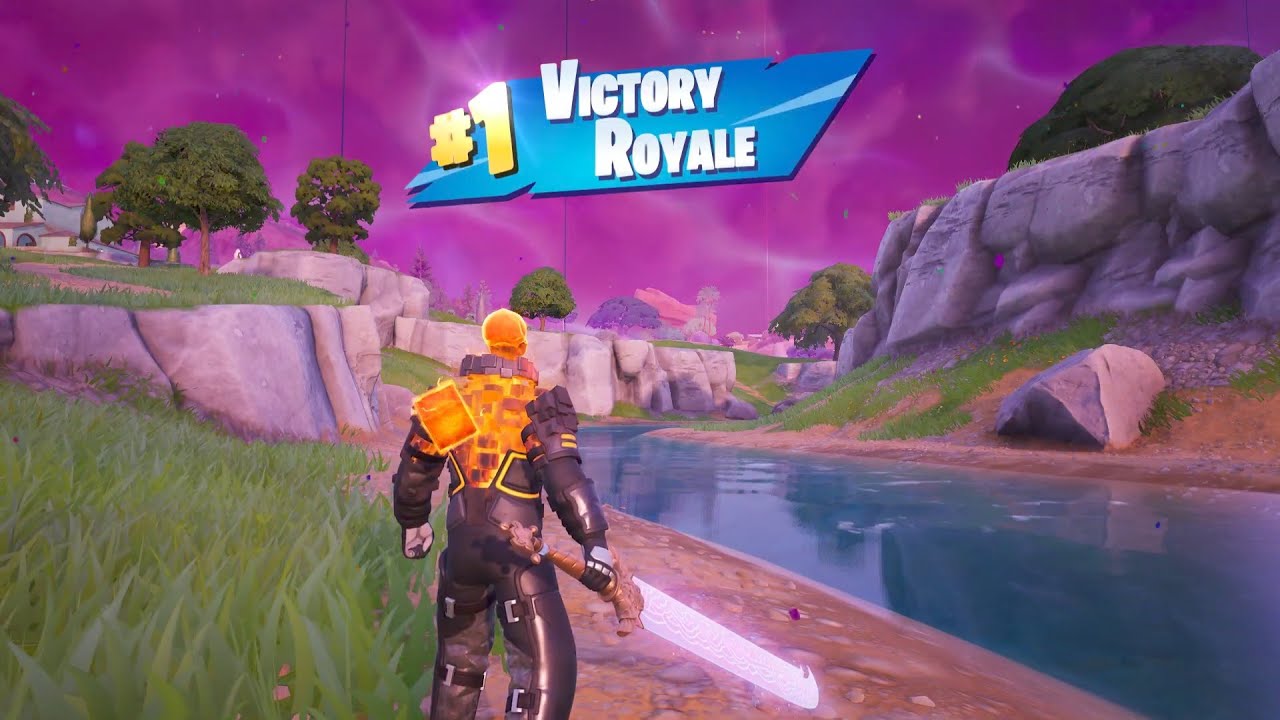 Fortnite Battle Royale Duos Victory Royale game (Chapter 7 Season 1)