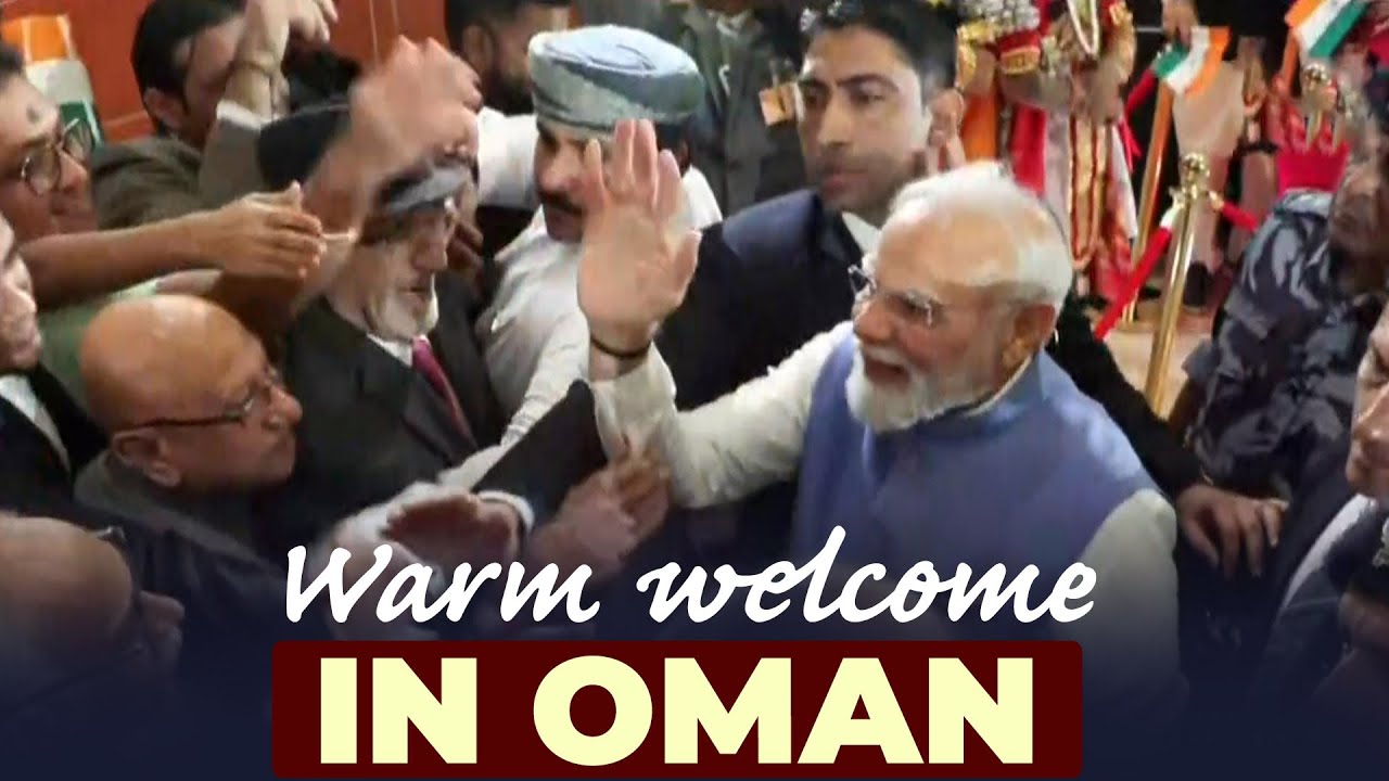 LIVE: PM Modi receives warm welcome from Indian diaspora in Muscat, Oman