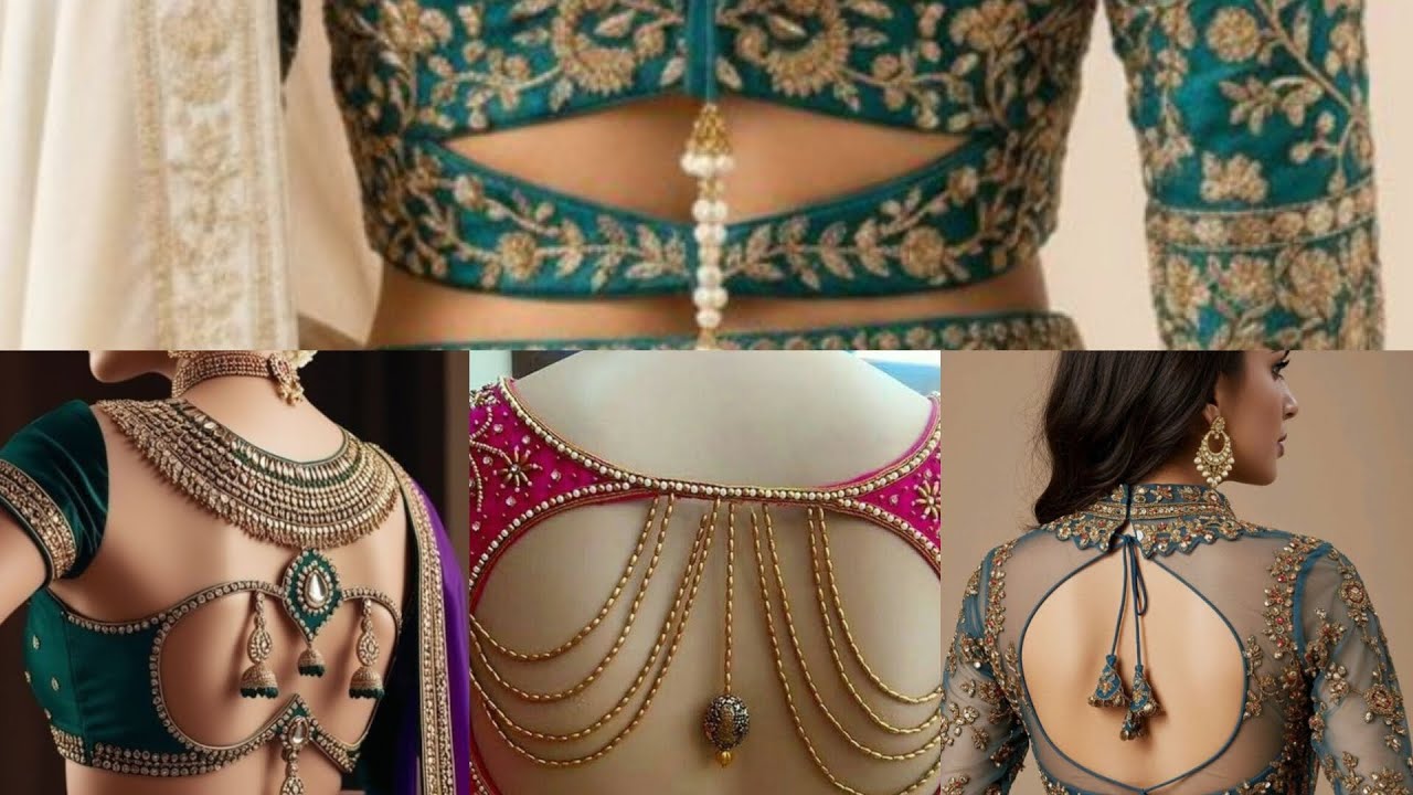 😍💕Traditional Trending Wedding Party Stylish Blouse  Designer | शादी पार्टी ब्लाउज | डिजाइन | 