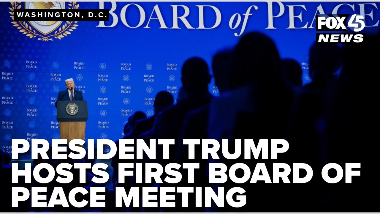 LIVE: President Trump at Board of Peace Event in DC