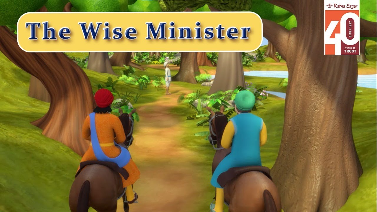The Wise Minister | Short Stories for Kids | 3D Animation by Ratna Sagar