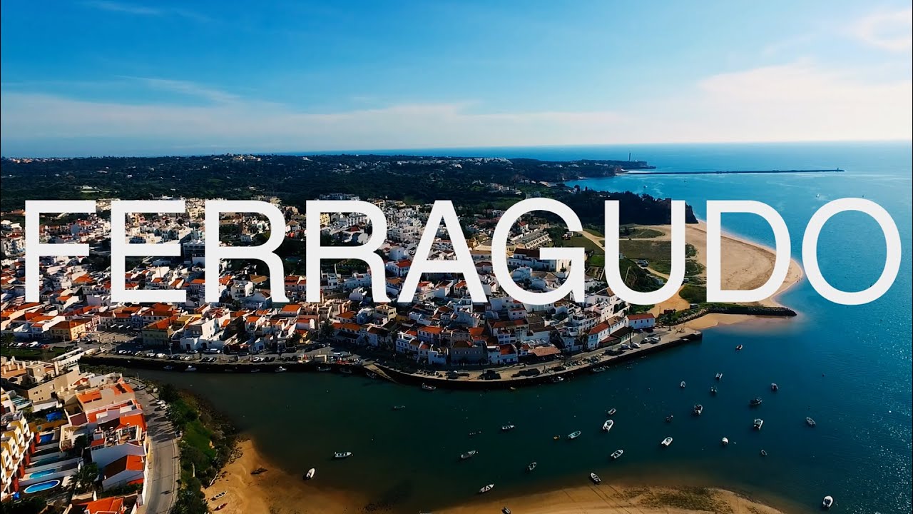 Ferragudo aerial view @Algarve - Portugal