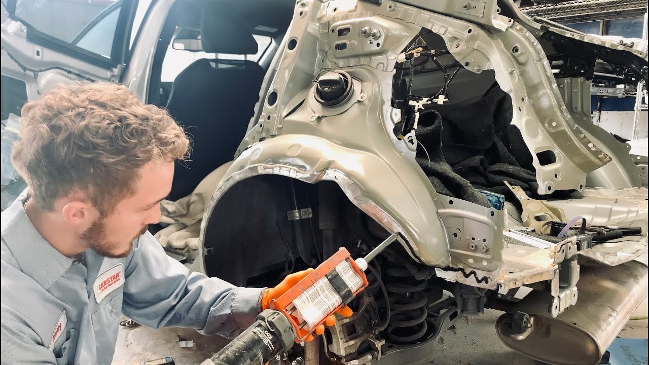 TOYOTA C-HR - AUTO REPAIR - REPLACE THE REAR END