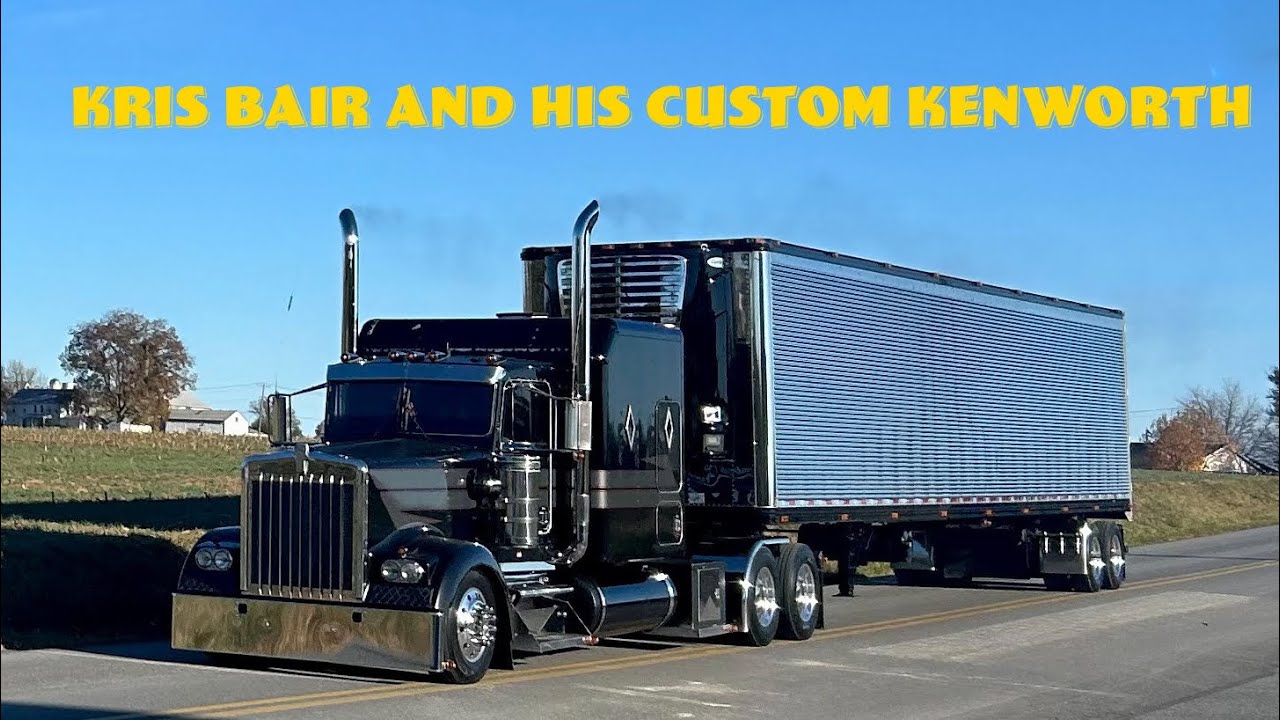 Интервью с водителем-дальнобойщиком 🇺🇸 Посмотрите на этот прекрасный Kenworth, которым управляет ...
