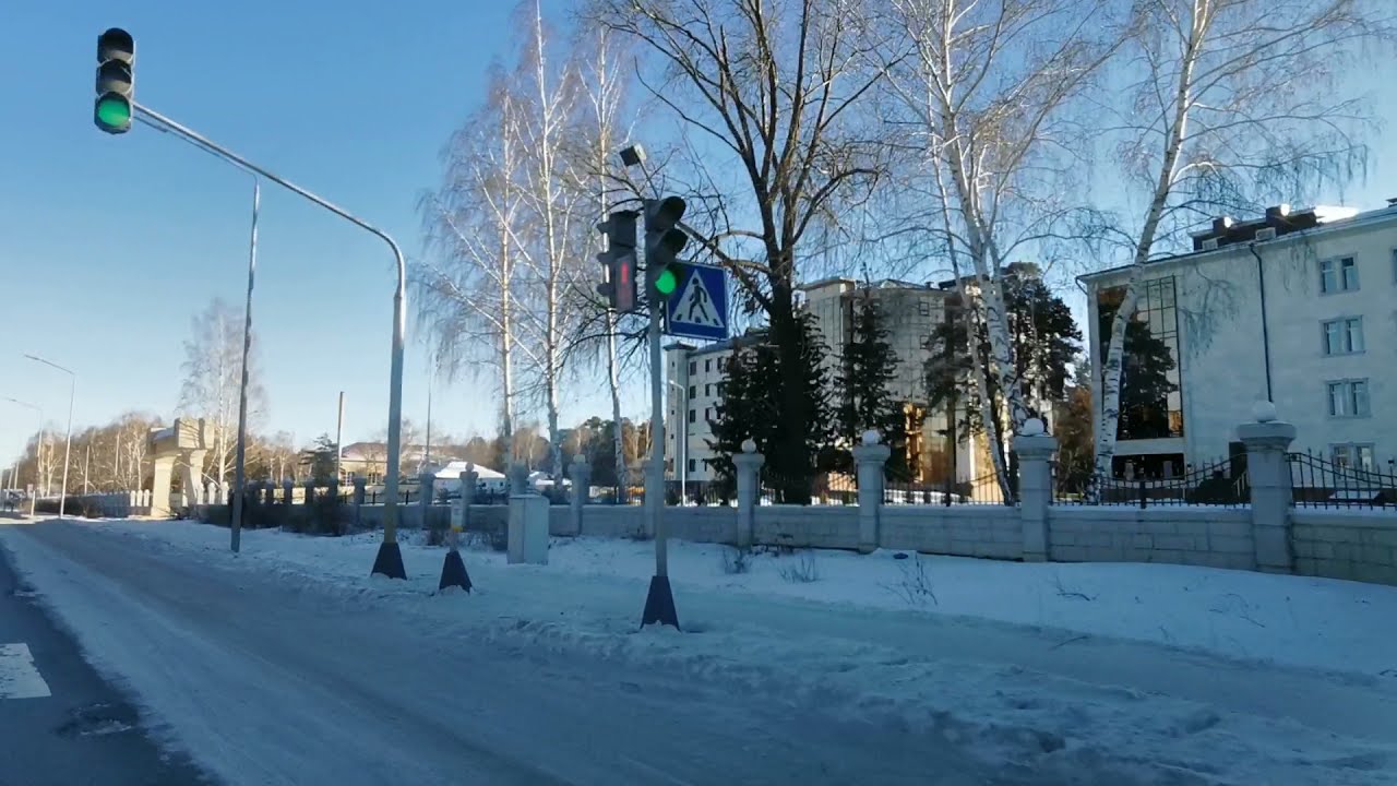 🚙ОБЗОР ГОРОДА ЩУЧИНСК🚙ЕДЕМ В БОРОВОЕ🚙