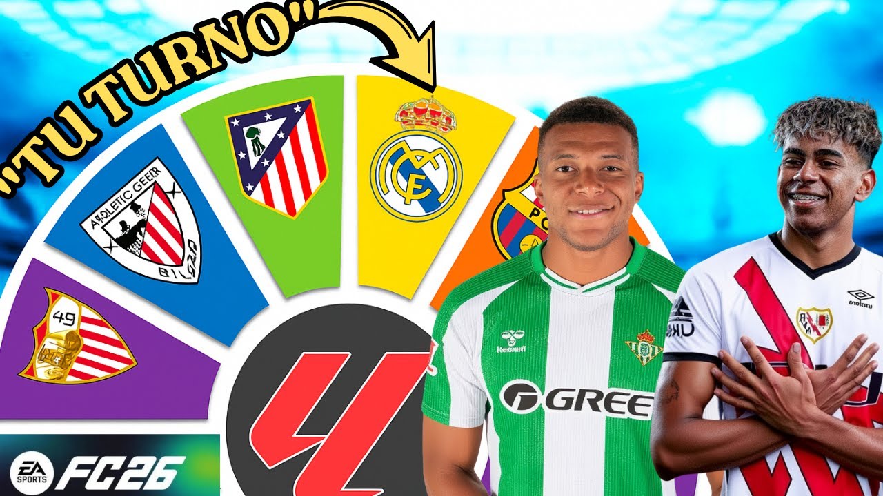 ¡Ruleta loca decide mi equipo de ensueño en EA FC 26!