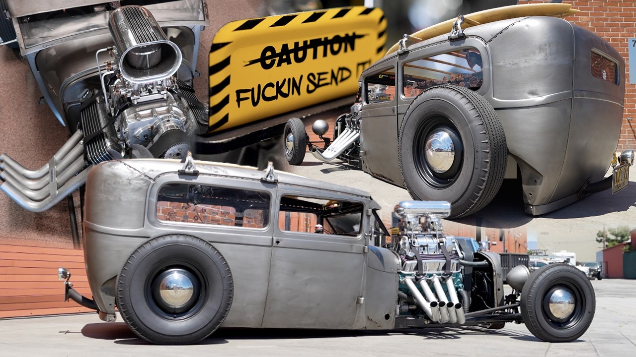 Loud & Low BLOWN BIG BLOCK RHD Hot Rod  [4K]