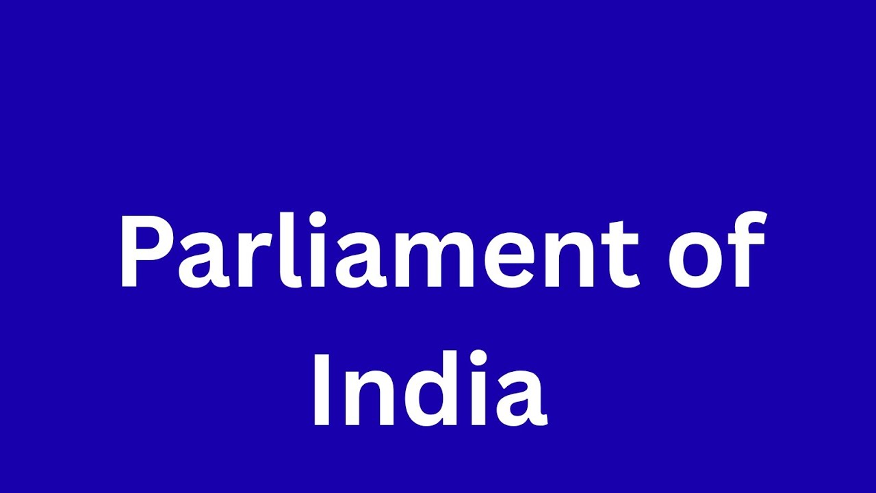 Parliament of India 
