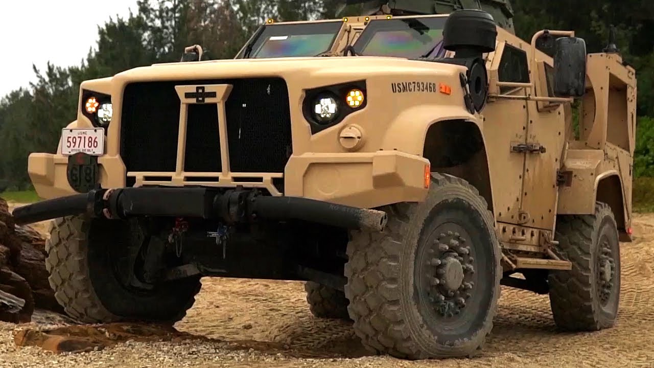 JLTV – Marines Test Joint Light Tactical Vehicle Capabilities – Interior & Exterior Shots