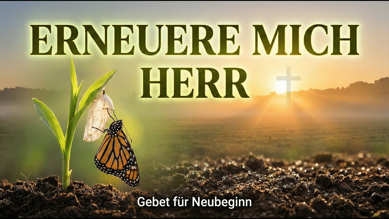 Erneuere Mich, Herr – Gebet für Neubeginn | Christliche Musik für Transformation