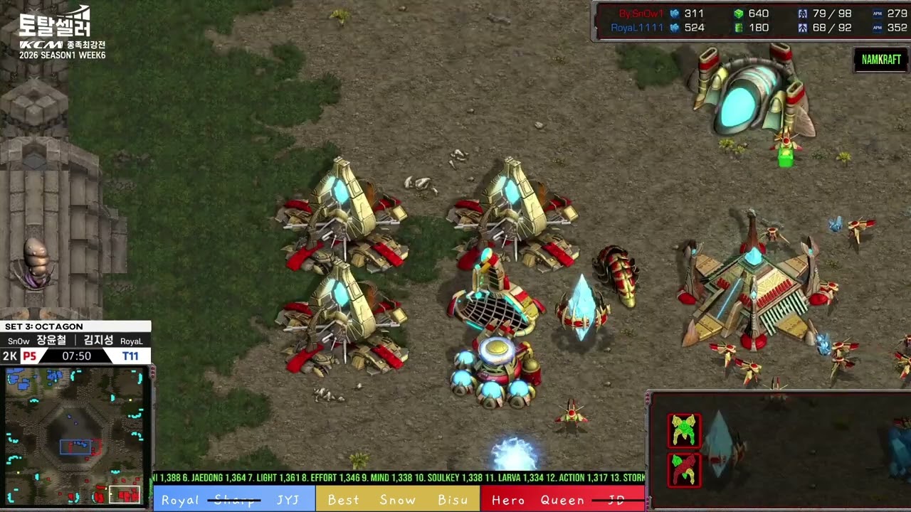 🔥🔥🔥🔥KCM 2026 S1 W6 Set 3 @ Octagon | Starcraft Commentary