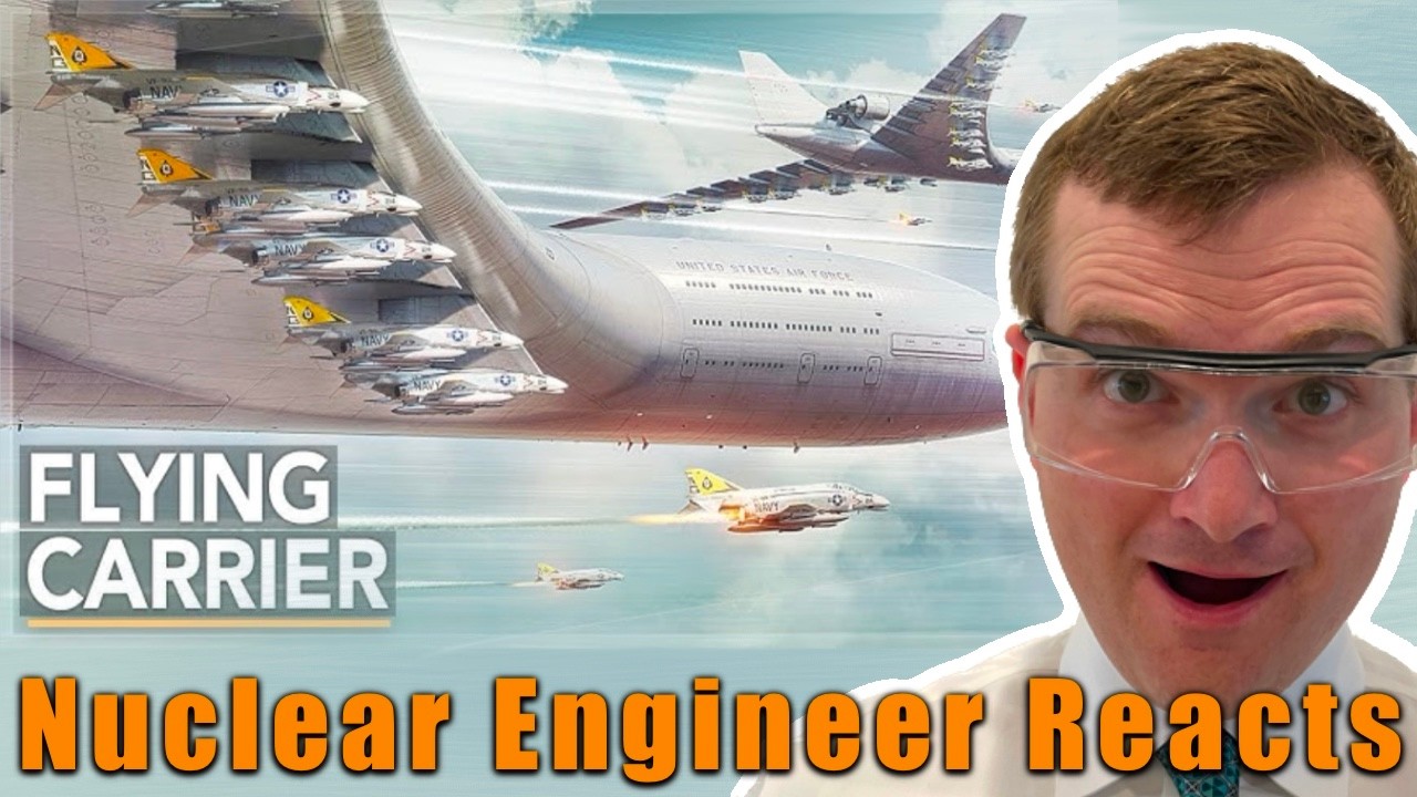 БЕЗУМНО ГИГАНТСКИЙ ядерный самолёт? — CL-1201 — Реакция инженера-атомщика на иприт