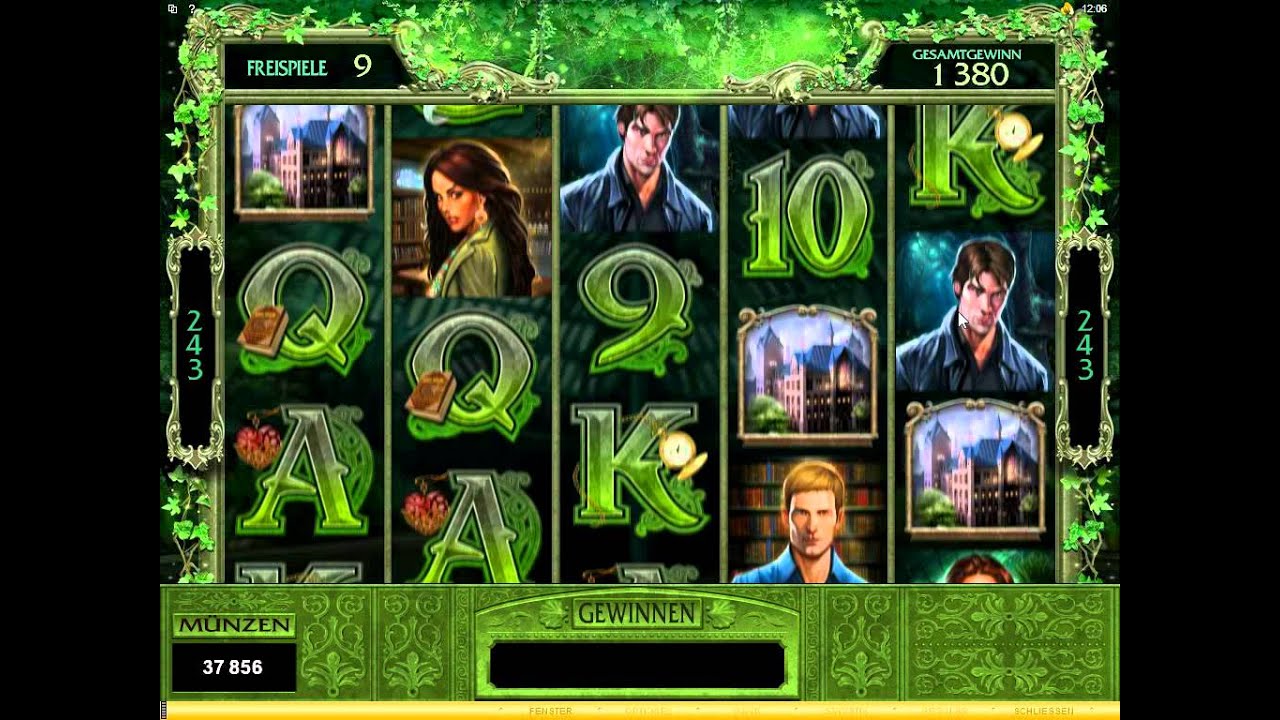 Immortal Romance Slot  - Wild Vine Feature  - Big Win (124x Betsize)