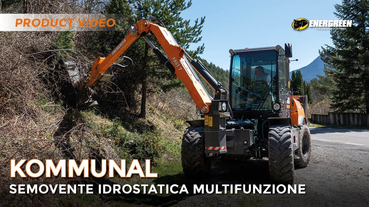 KOMMUNAL AGILE SEMOVENTE MULTIFUNZIONE | Professional Machines | Energreen