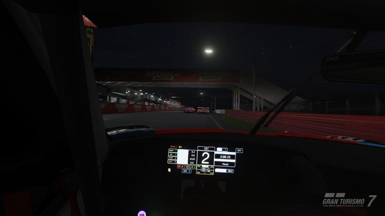 Gran Turismo 7 Bathurst Mcguires 12hr tribute race Porsche 992