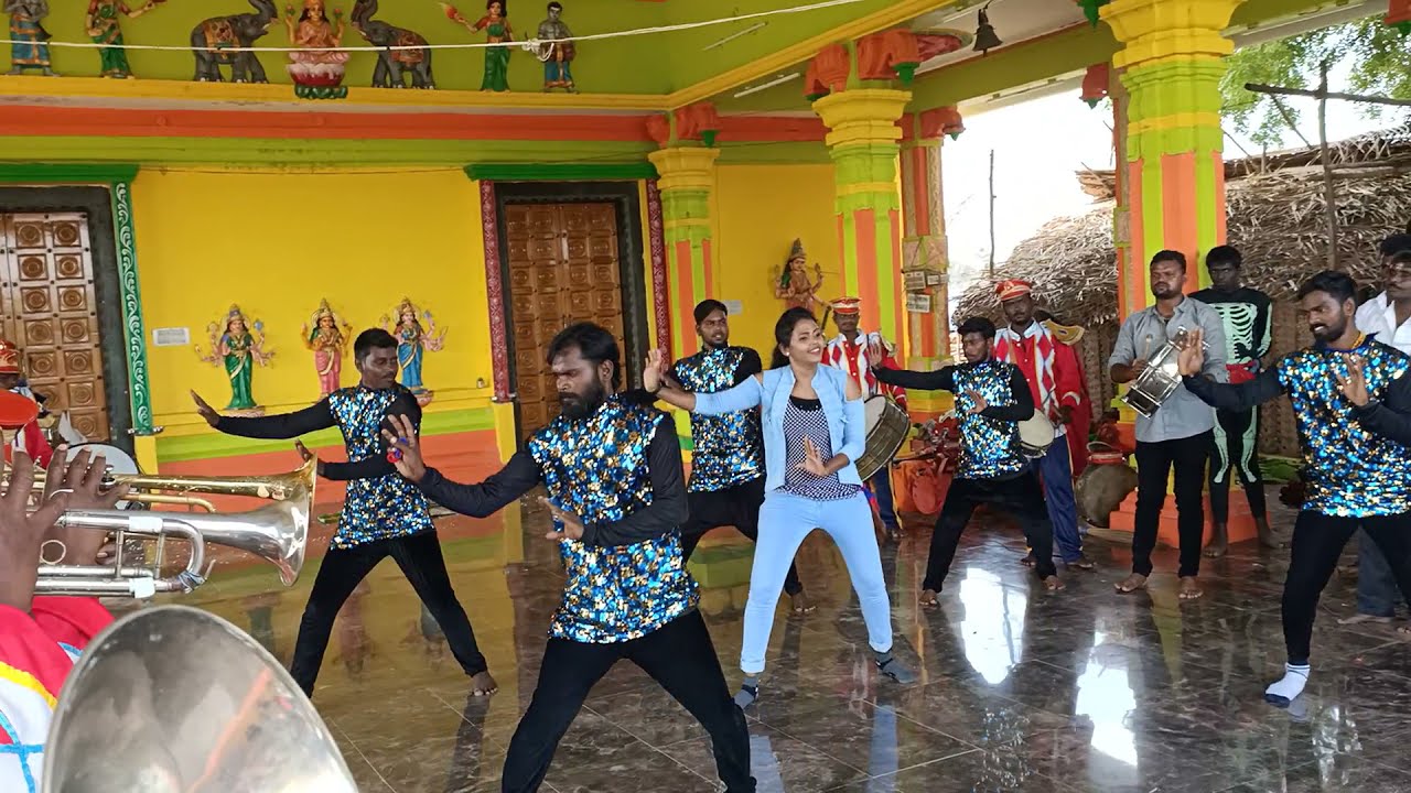 அசத்தலான DRUMS musicல் Disco_dance | Kulasai dasara | kanam kaspa