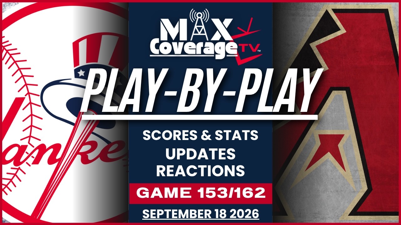 🔴LIVE - New York Yankees vs Arizona Diamondbacks - Play-By-Play & Reactions (9/18/26)
