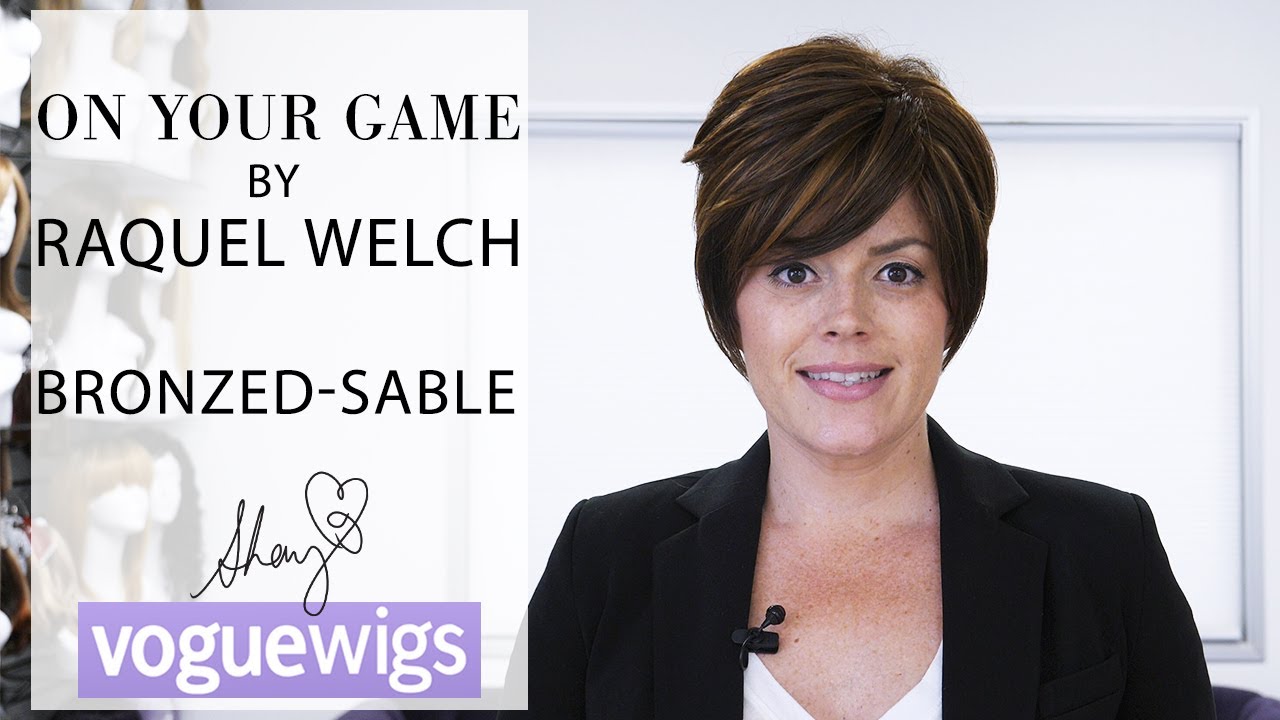 On Your Game by Raquel Welch in BRONZED-SABLE | Voguewigs | Shay's Reviews