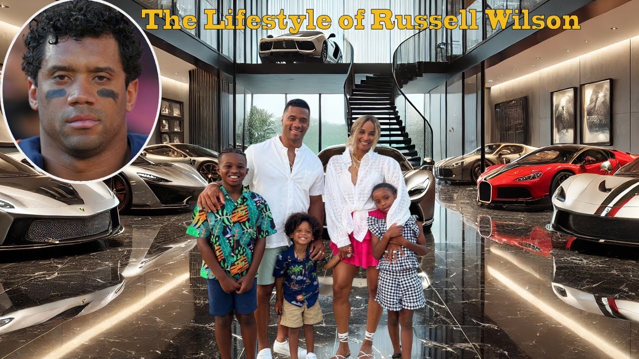 The Lifestyle of Russell Wilson ★ Huge Net Worth, 3 Children, Houses, Car Collection & Ciara