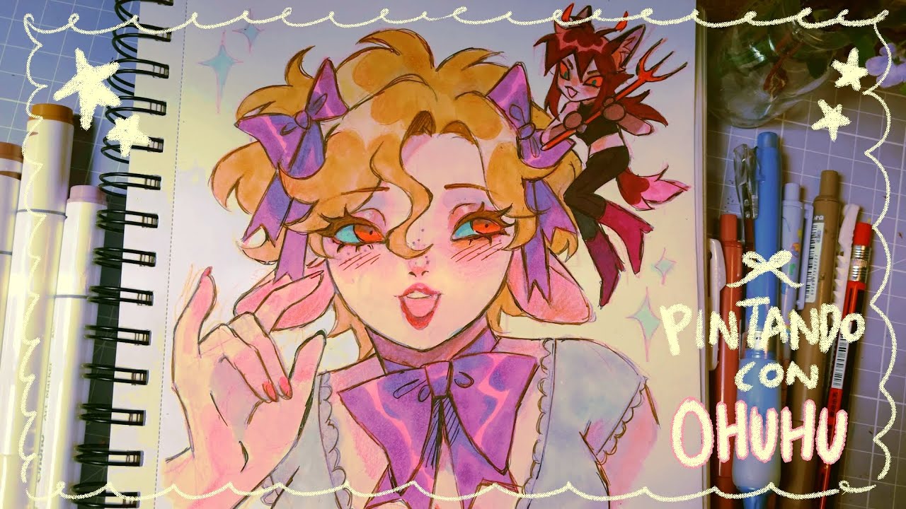 🎀Raduka y Dolly🎀 || Pintando con Ohuhu