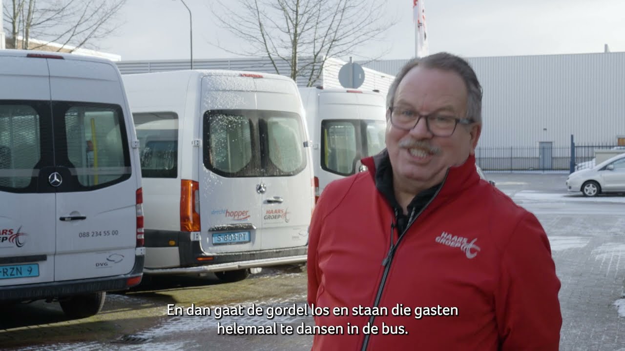 Jos werkt al jaren met veel plezier bij Taxi Haars