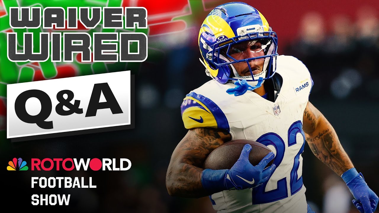 NFL Fantasy Football Q&A w/ RotoPat, Kyle Dvorchak (12/8/25) | Rotoworld Football Show | NBC Sports