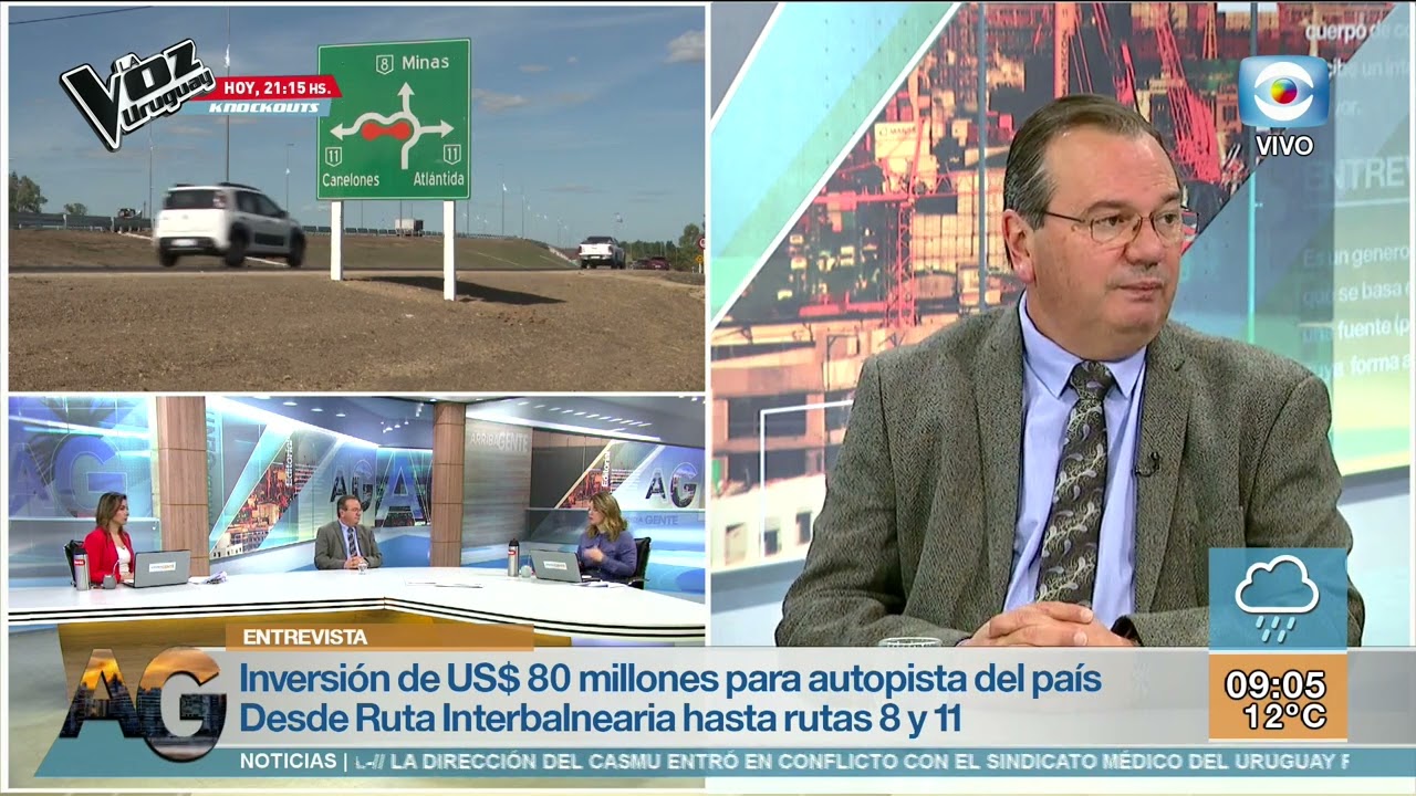Entrevista- Uruguay proyecta su primera autopista/ José Luis Falero, ministro