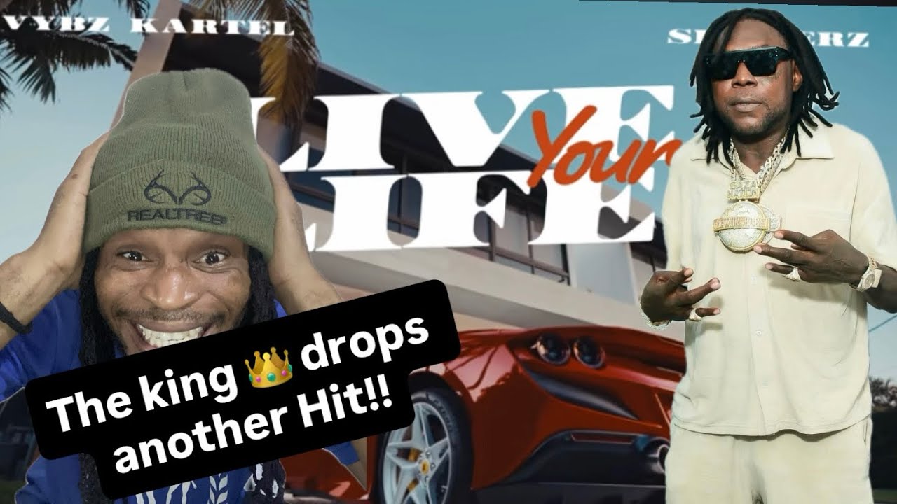 Vybz Kartel,Slingerz - Live your Life (Official Reaction Video) the King continues to dominate!