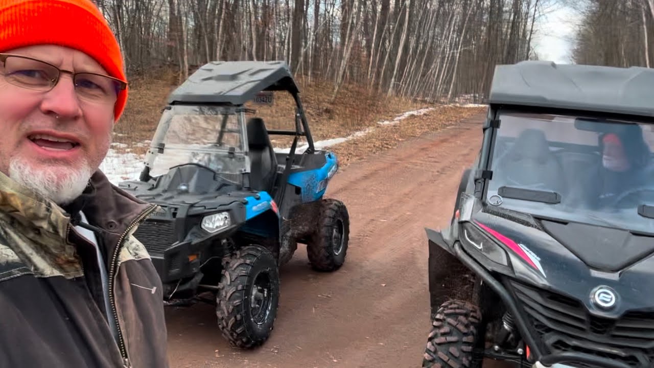 2023 CF Moto Trail 800 vs 2016 Polaris Ace 570.  We drag race 0-60 mph!