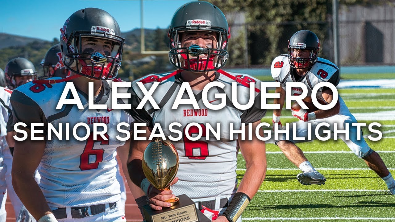 Alex Aguero Senior Highlights | CAL Rugby Commit | Class of 2019 RB