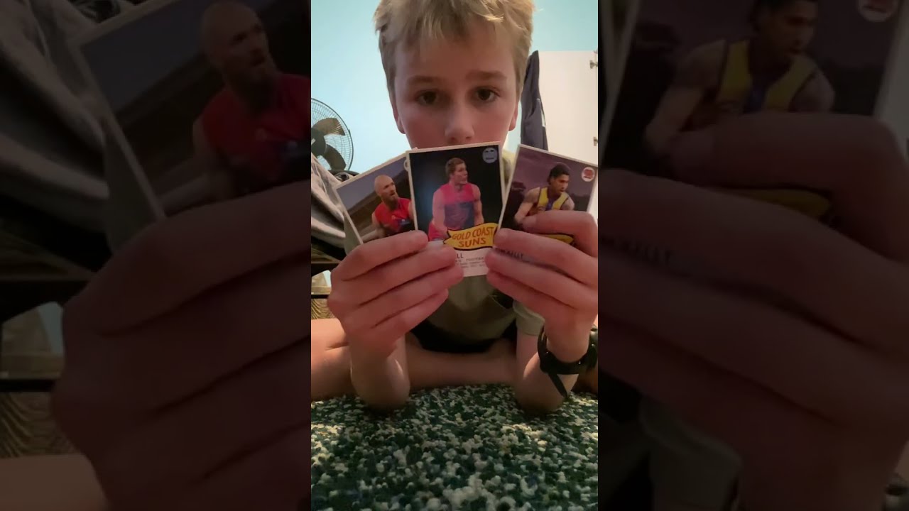 AFL card opening! #aflcards #afl #footy @AFL