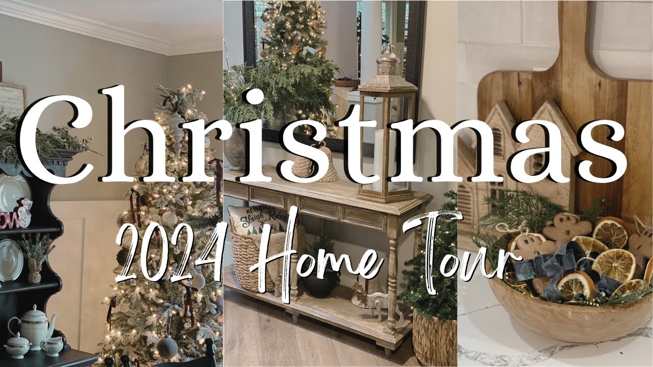 Christmas Home Tour 2024 | Cozy & Elegant Christmas Decor Inspiration