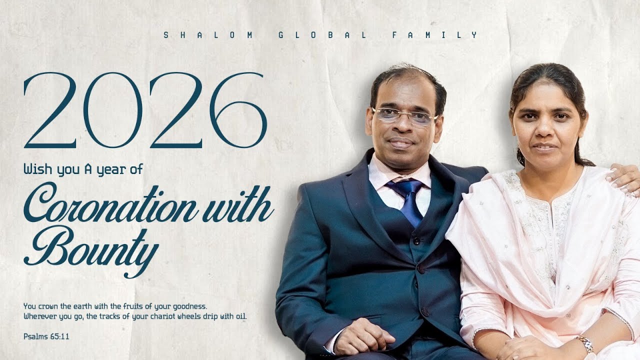 MORNING PRAYER  10/01/ 2026 || PR SAJI GEORGE K || SHALOM GLOBAL FAMILY