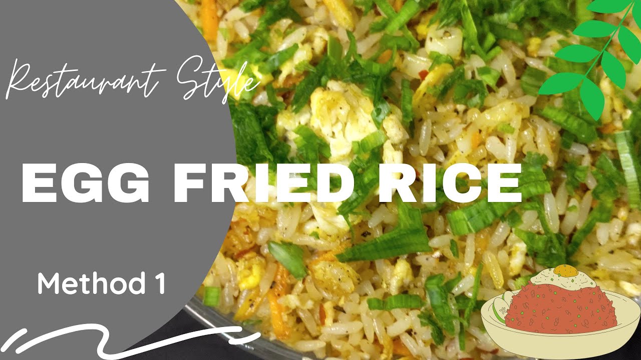 Egg fried rice in few minutes method 1| Civer Corner