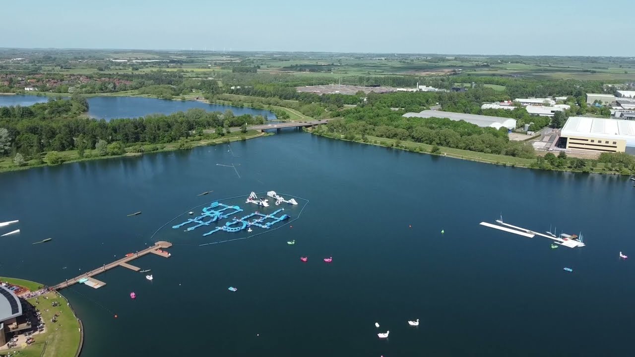 Willen Lake, Milton Keynes filmed on my DJI Mini 2