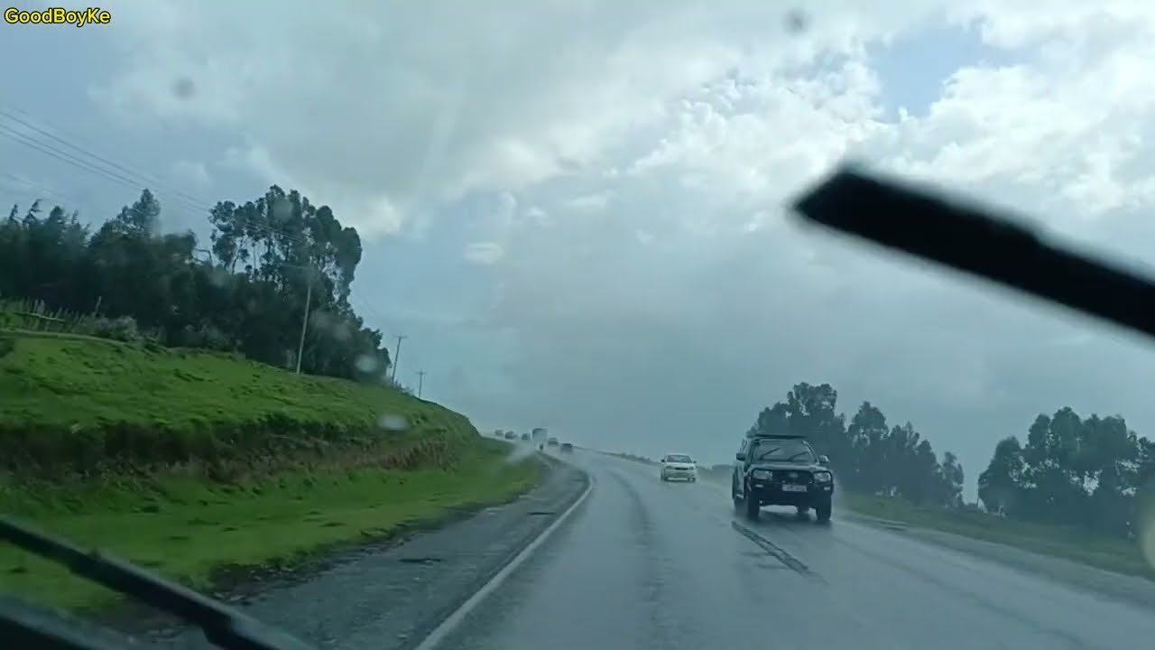 4K Rainy chaotic Naivasha to Nairobi from the village final #africa #roadtrip #iam_marwa #subscribe