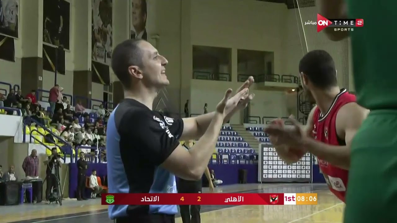 مباراة | الأهلي - الإتحاد السكندري | 65 - 68 |  نهائي كأس مصر لكرة السلة