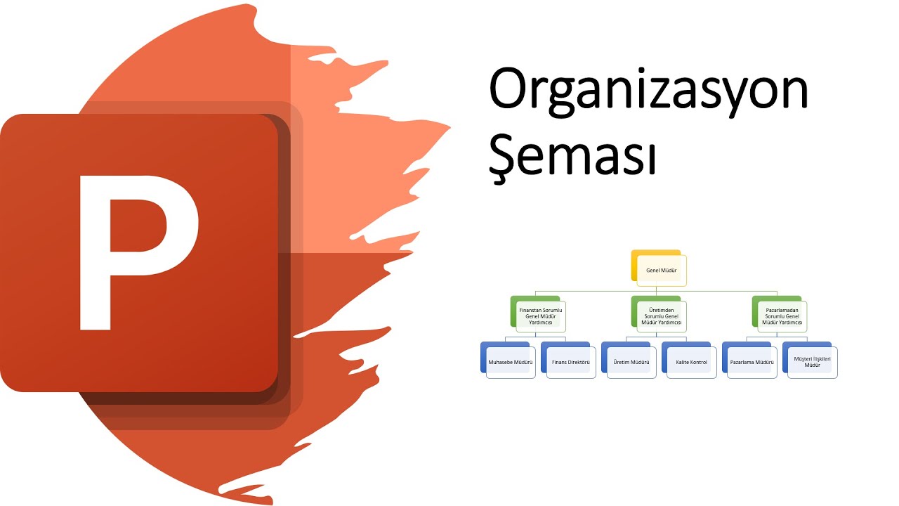 Organizasyon Şeması Oluşturma #excel #powerpoint