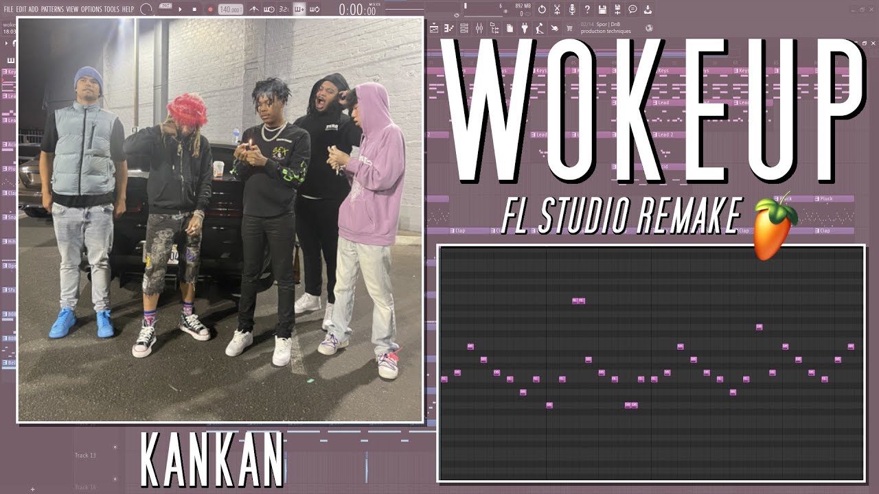 How Kankan - Wokeup Was Made in 5 Minutes {FL STUDIO BREAKDOWN}