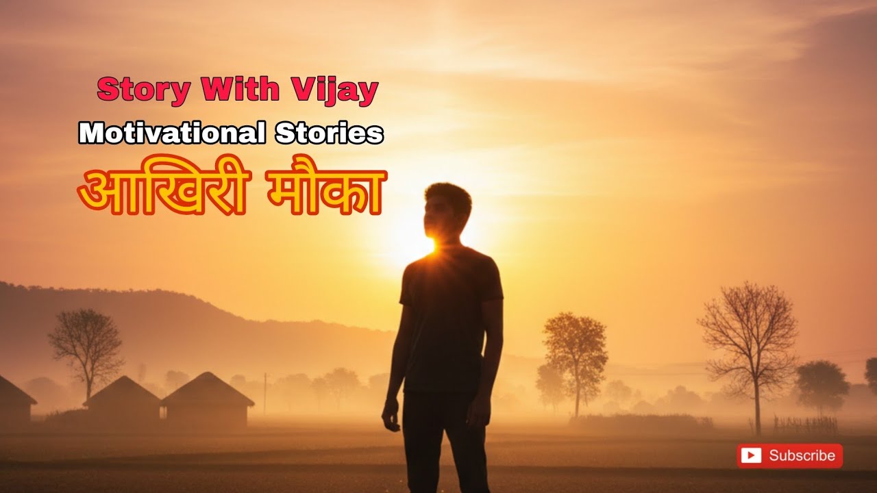 आख़िरी मौका / ज़िंदगी बदलने वाली प्रेरणादायक कहानी / Story With Vijay 